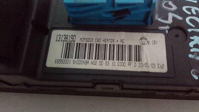 фото №8, Панель обдув i кондиціонера opel vectrac 13138190