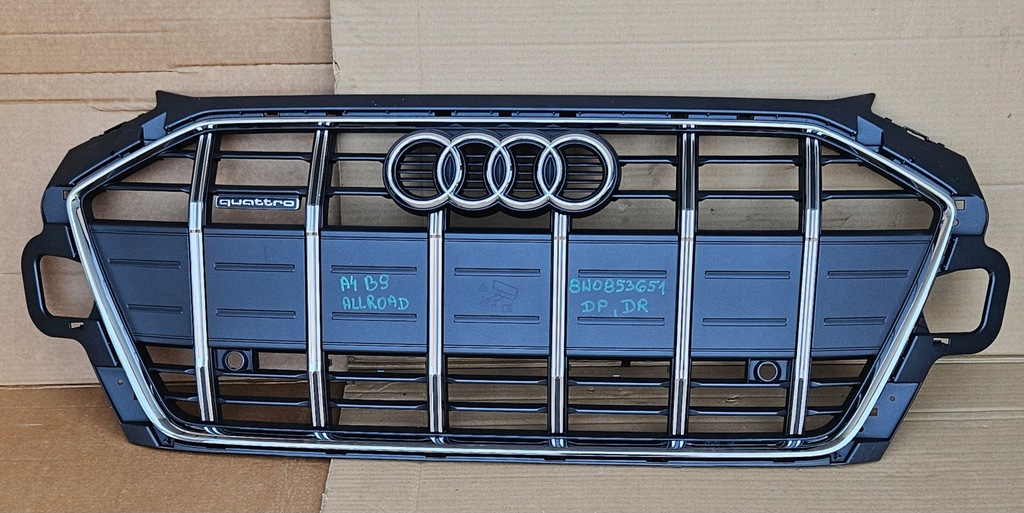 фото №9, Audi a4 b9 allroad lift 19-24 решітка радіатора решітка радіатора