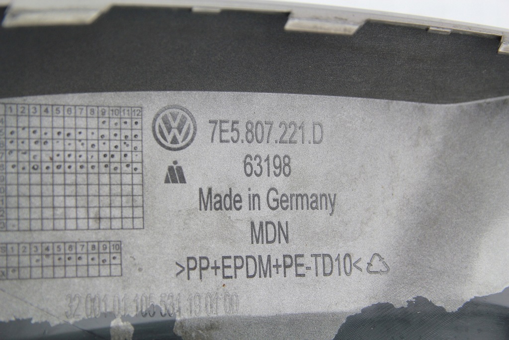 фото №12, Оригинальный бампер перед vw t6 multivan california 7e5 2015-2019