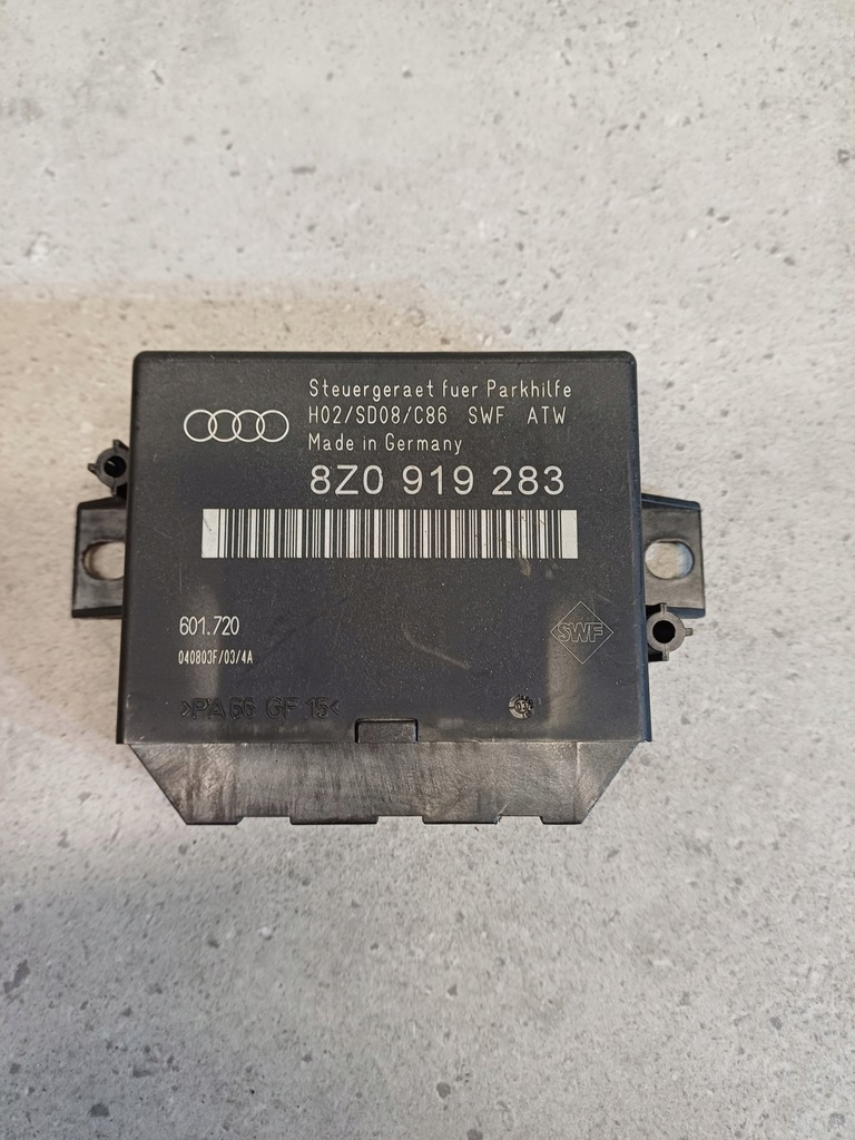 фото №1, Модуль паркування pdc audi a4 b6 nr. 8z0919283