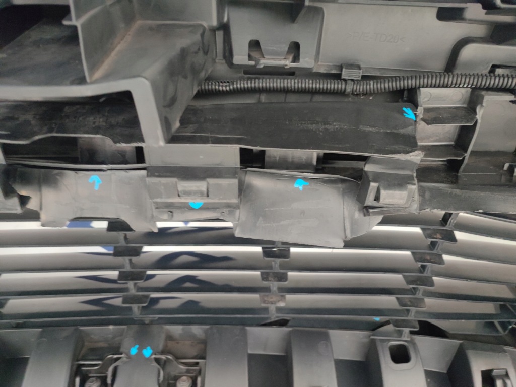 фото №16, Бампер передний перед renault scenic iii 3 pierwszy lift противотуманные фары