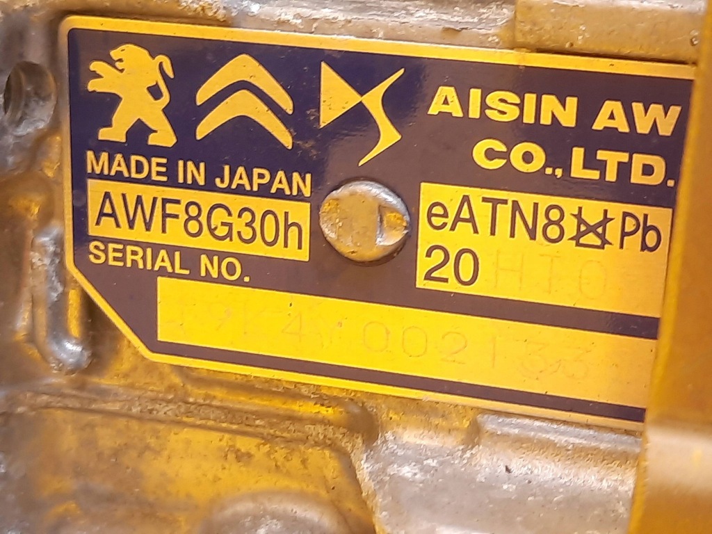 фото №15, Citroen ds9 1.6 thp коробка передач передач автоматична коробка передач гібрид awf8g30h