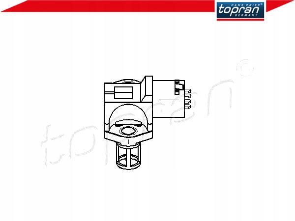 фото №2, Датчик давления воздуха - труба впускная [topran