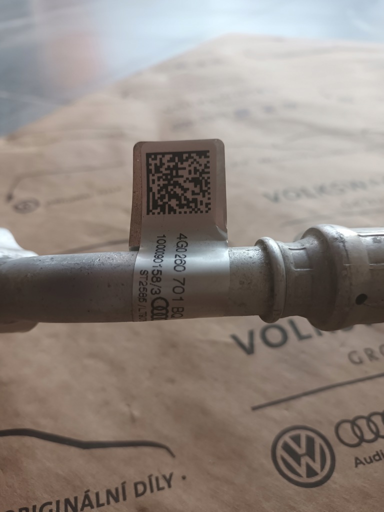 фото №5, Audi a6 c7 4g lift a7 шланг трубка wąż кондиционера 4g0260701bq 28km