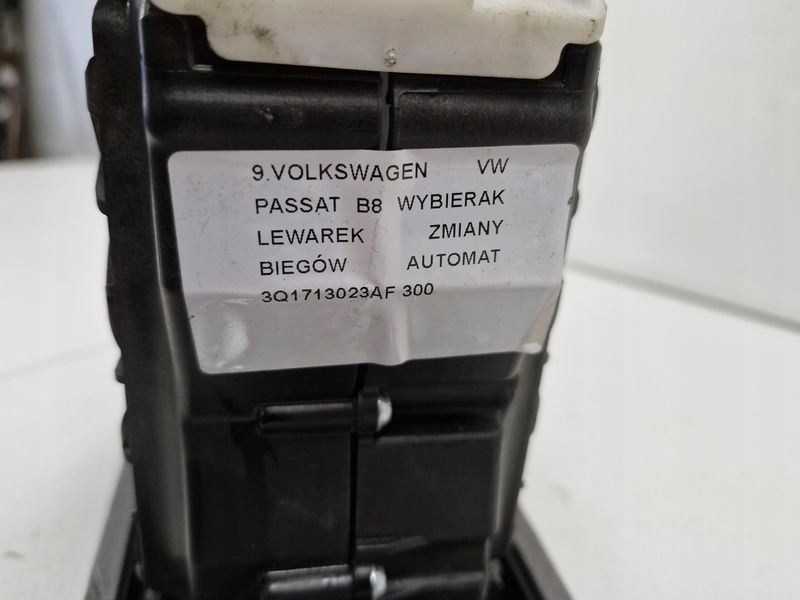 фото №9, Volkswagen passat b8 выборщик домкрат переключения передач автоматическая коробка передач 3q1713023af