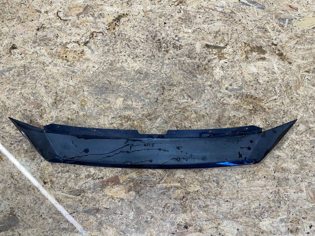 фото №8, Mazda 3 bm iii lift 16-18 молдинг козирок носик решітка бампера перед