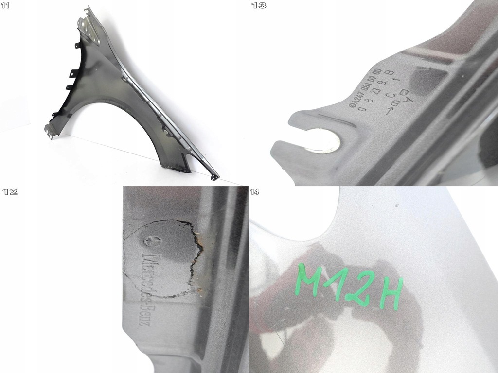 фото №12, Mercedes b-klasa w247 18- крыло левый перед