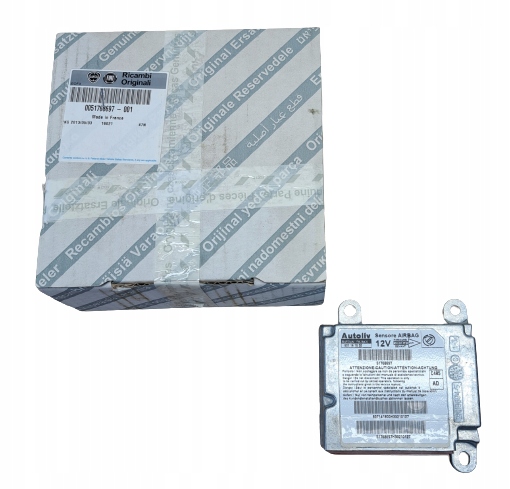 фото №1, Оригинал fiat блок управления подушка безопасности 51768697 doblo