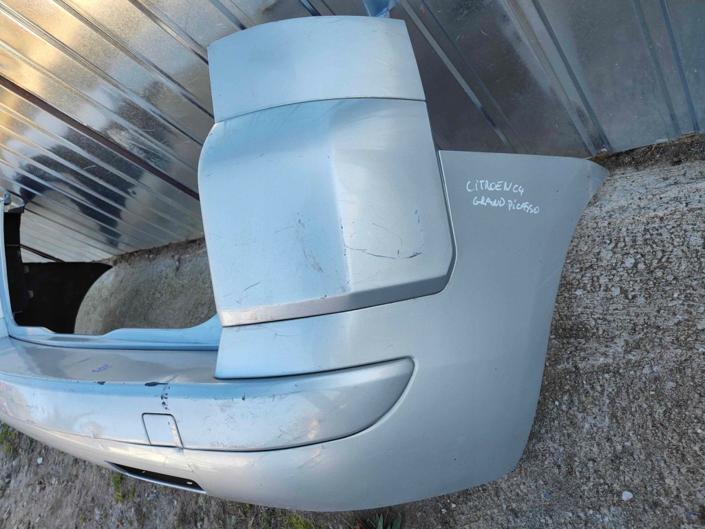фото №8, Бампер задняя citroen c4 grand picasso i 06-