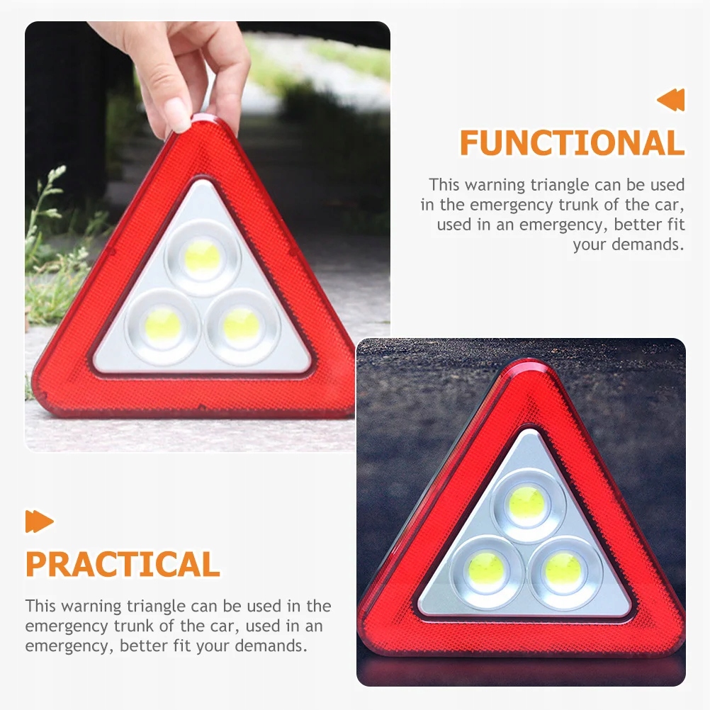 фото №6, Знак предупредительный отражающий треугольники предохранитель