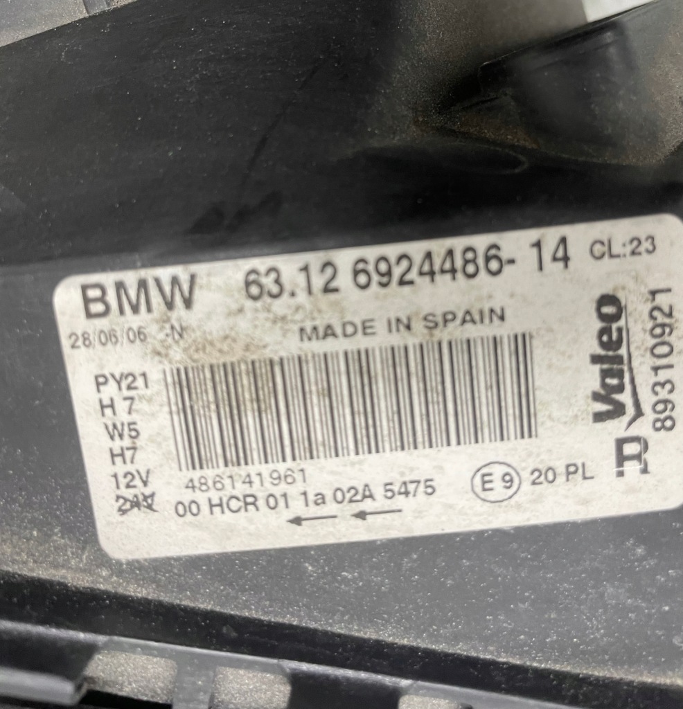 фото №10, Лампа права передня bmw i 1 e87 e81 правий перед