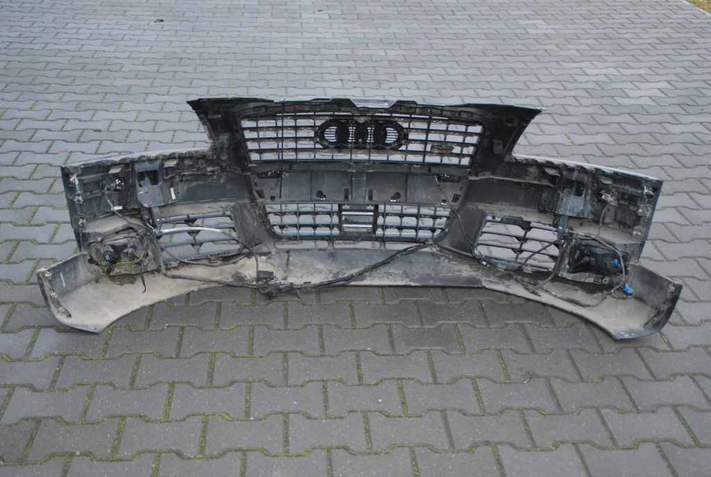 фото №9, Бампер перед kompletny передний s8 w12 audi a8 d3 lift pdc омыватель радар