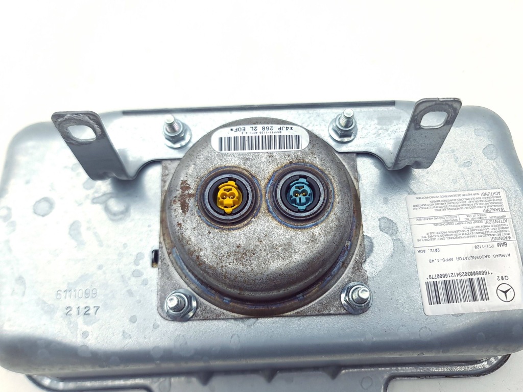 Mercedes-benz ml w166 2012 подушка воздушная пассажира 16686003024 с Разборки