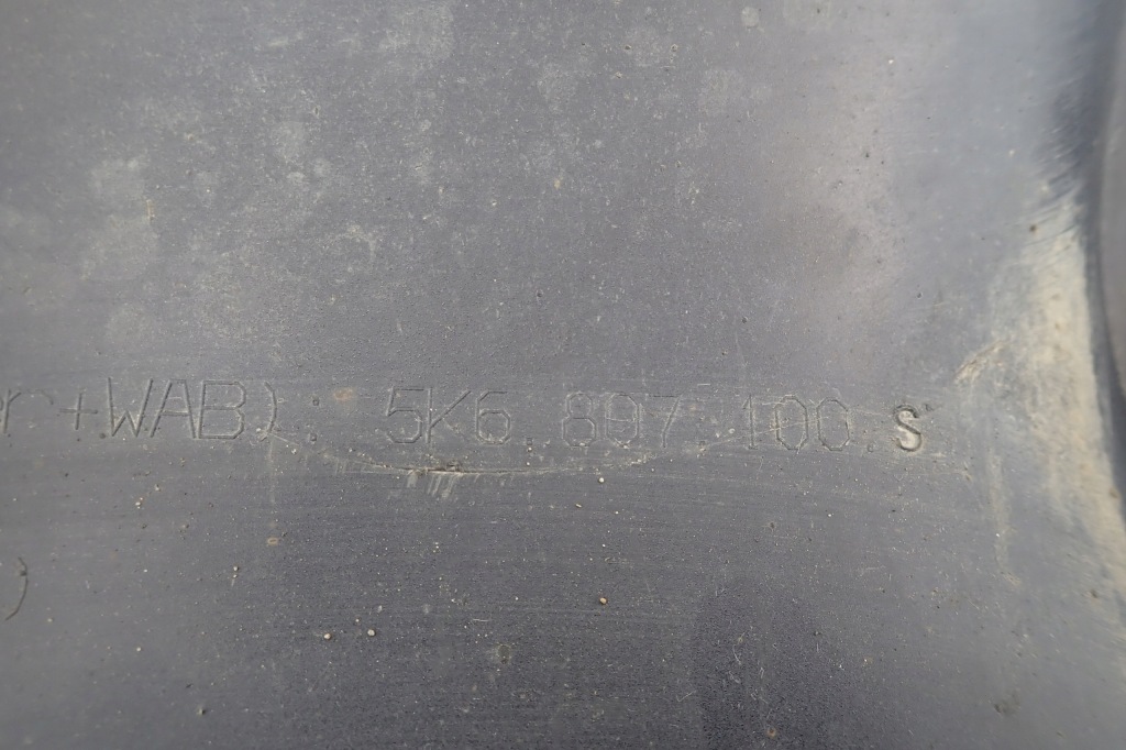 фото №10, Спойлер накладка бампера спойлер vw golf vi r задняя