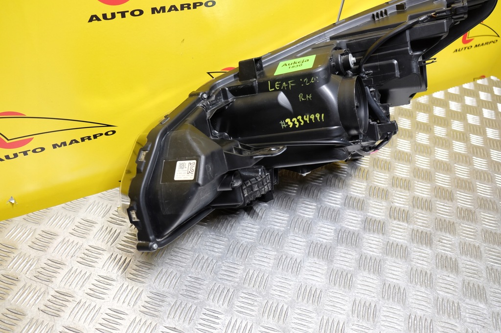 фото №7, Nissan leaf 2018- фара лампа full led r usa