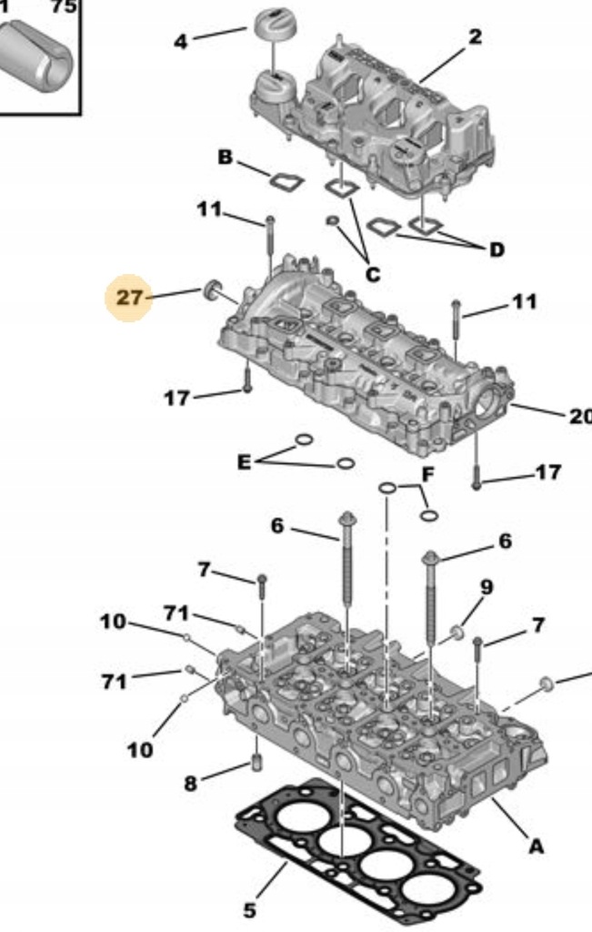 фото №3, Заглушка вала распределительного вала