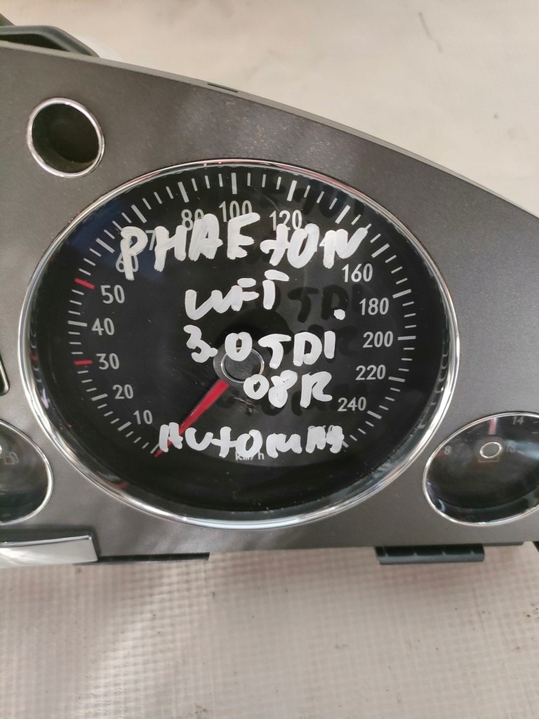 фото №8, Vw phaeton 3.0tdi счетчик приборная панель 3d0920885p europa