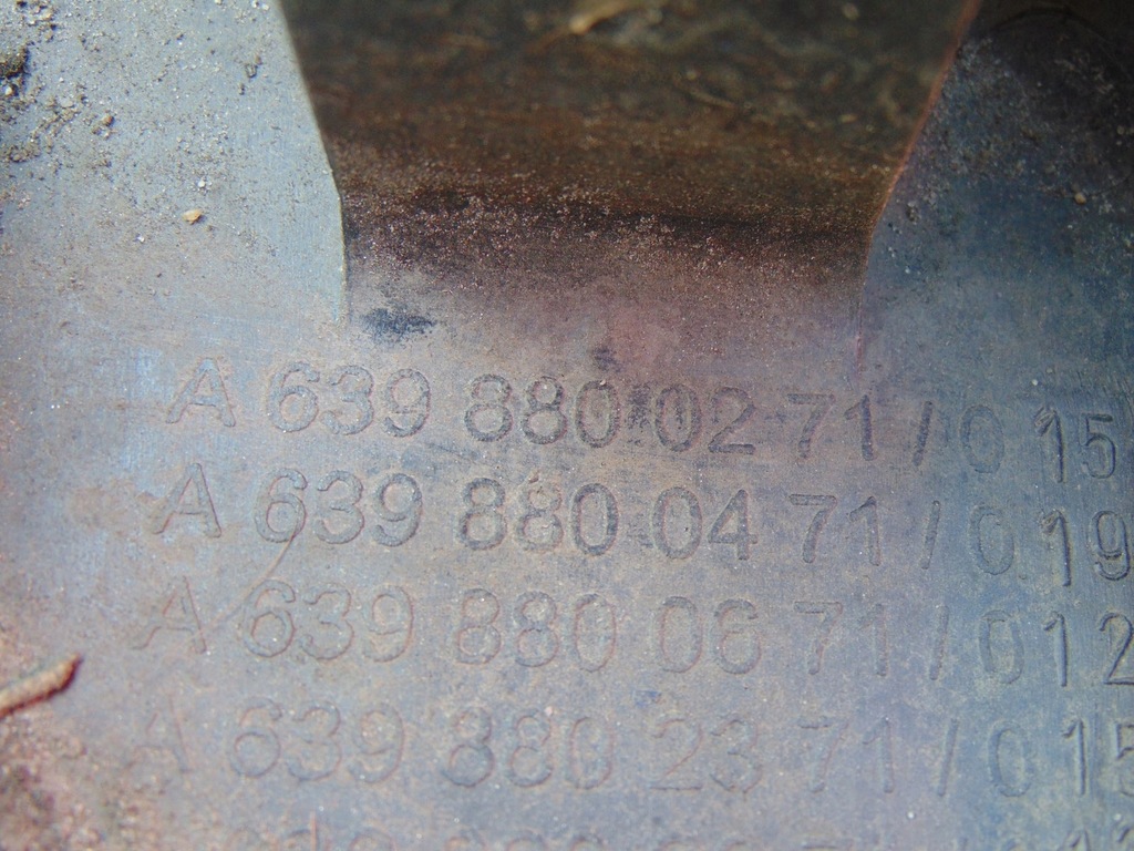 фото №13, Бампер задня mercedes vito 639 a639