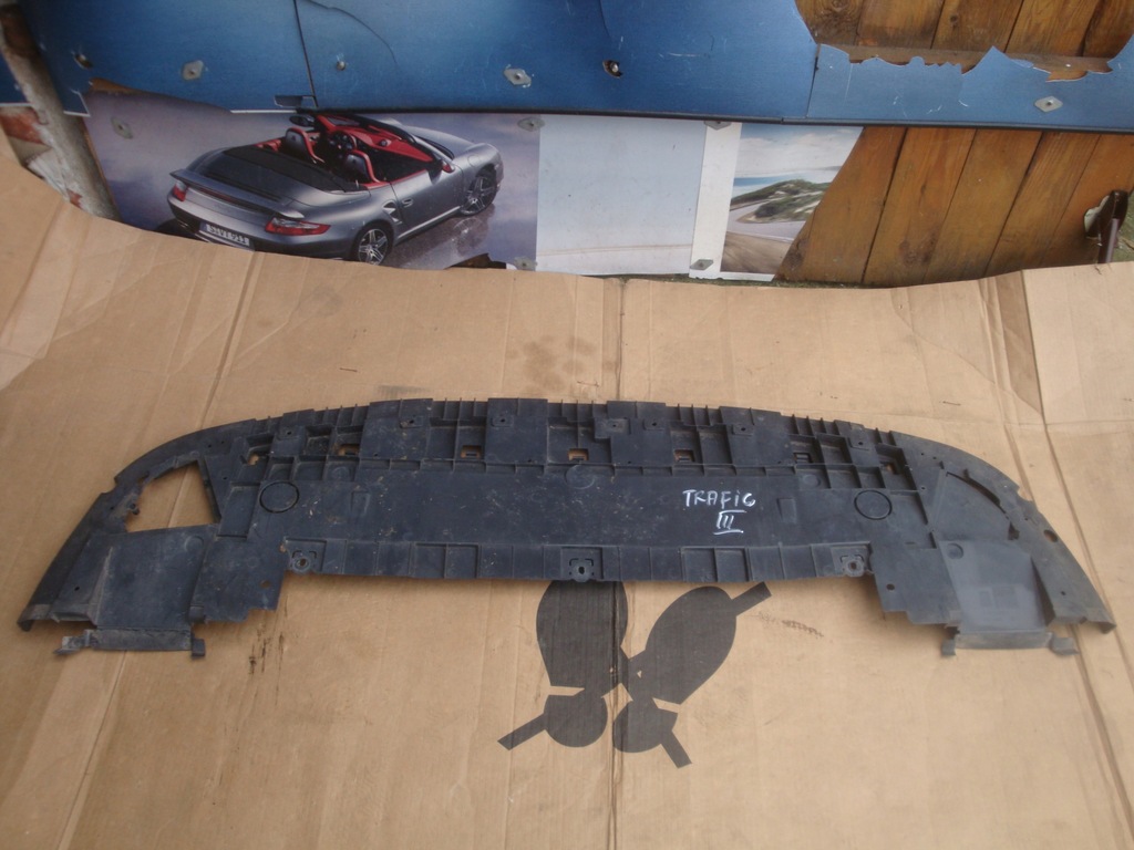 фото №1, Renault trafic защита плита pod бампер