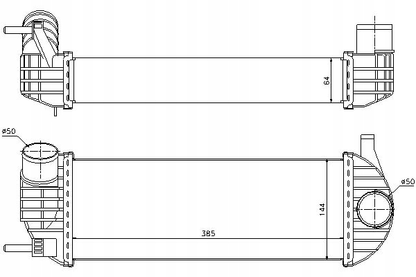 фото №1, Nissens інтеркулер renault kangoo kangoo be bop k