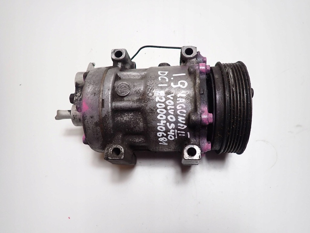 фото №1, Компресор кондиціонера renault laguna ii volvo s40 1.9dci 820040681
