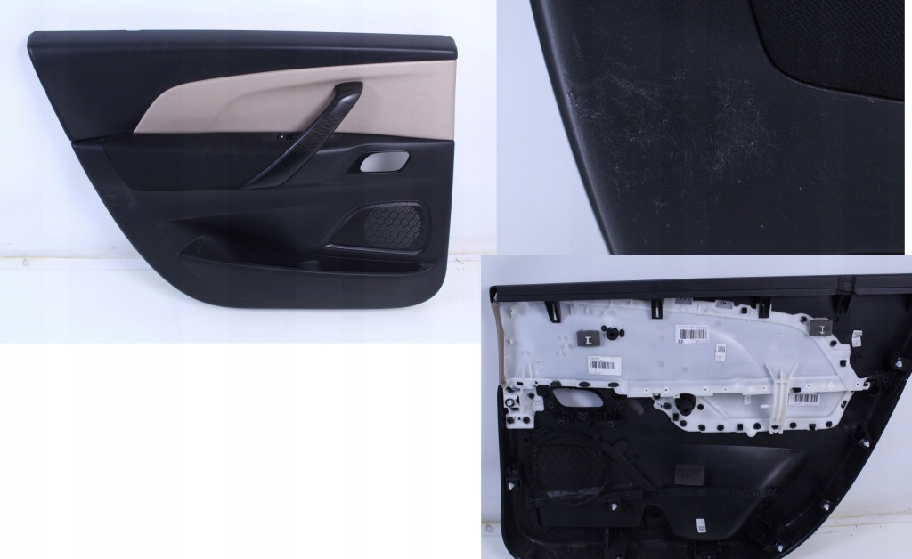 фото №9, Заднее сиденье сиденья обшивки kpl. citroen c4 grand picasso ii 16r. 7os.