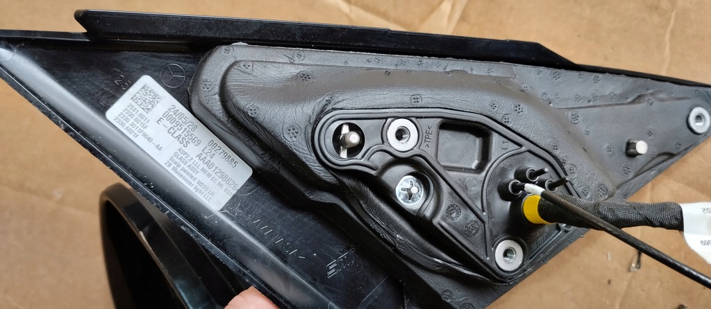 фото №12, Зеркало левая mercedes e klasa w214 24r 10+9+1 = 17 pin камера a2148103300