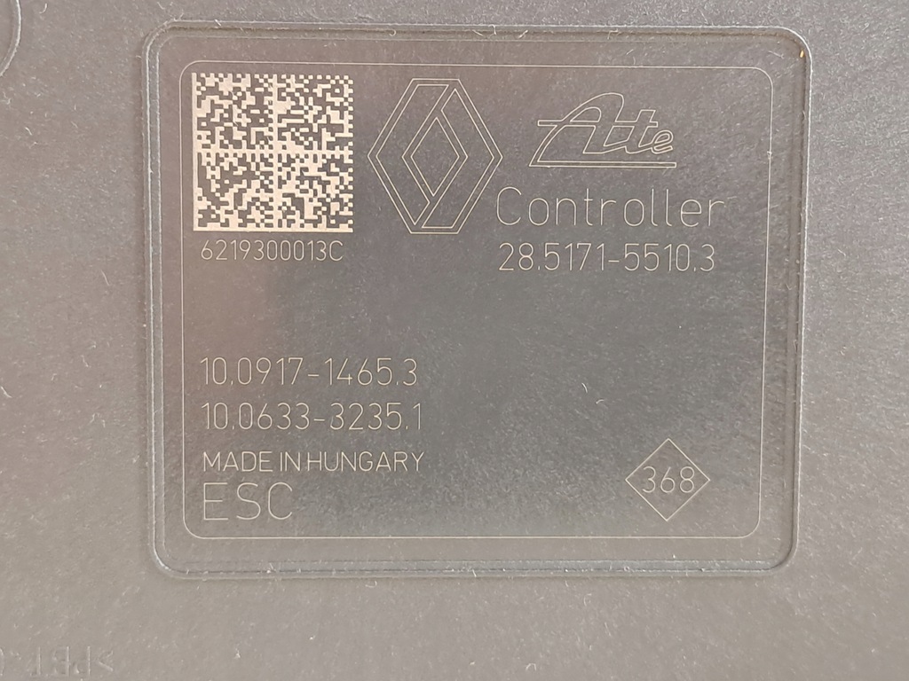 фото №13, Насос abs тормозная 1.0 tce dacia logan iii 3 sandero 21r