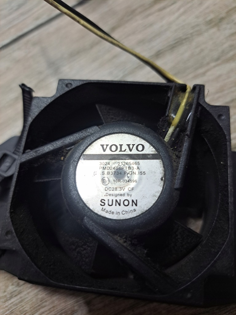 фото №3, Вентилятор охлаждающий volvo fh fm 9 12 13 оригинал