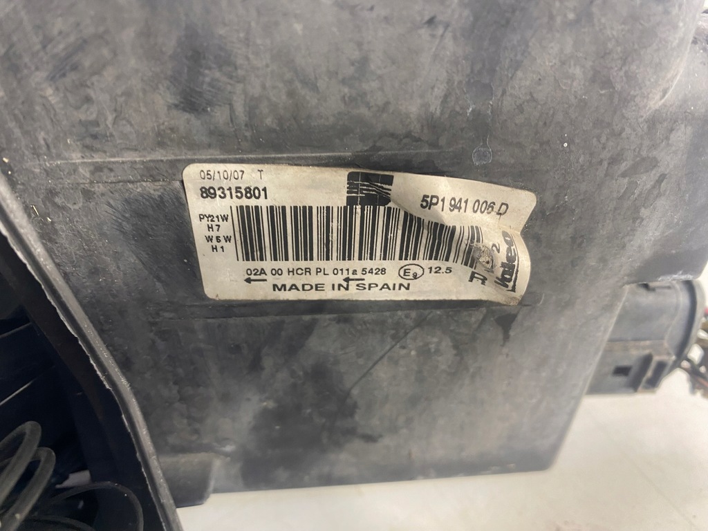 фото №9, Лампа правый перед правая передняя seat leon ii altea 5p1 eu