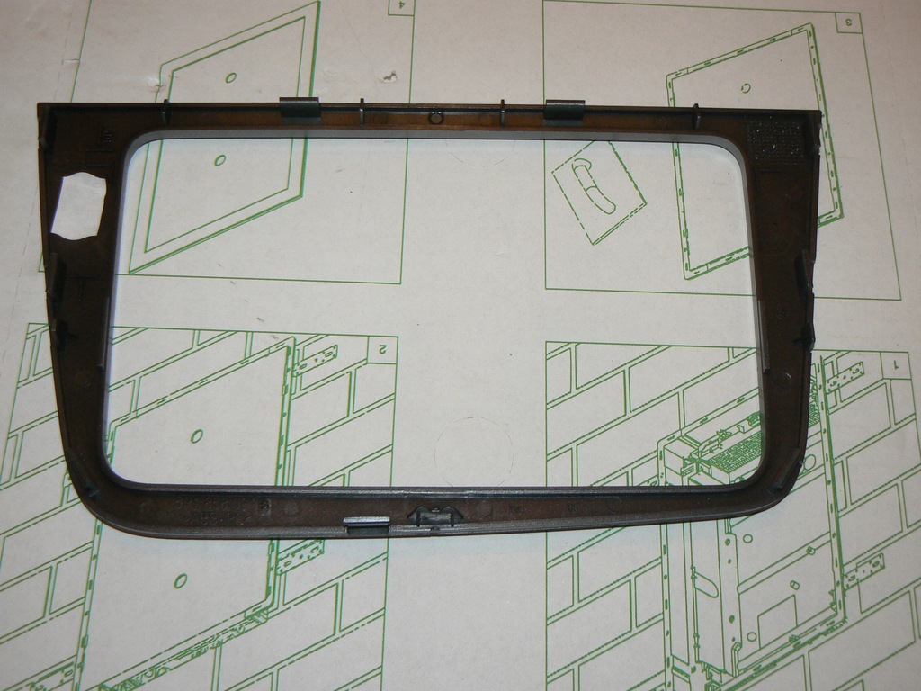 фото №2, Рамка радіо навігації navi rns510 rns315 seat altea altea xl toledo iii