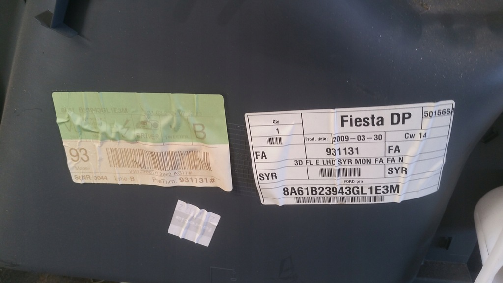 фото №8, Обшивки 3d kpl ford fiesta mk7