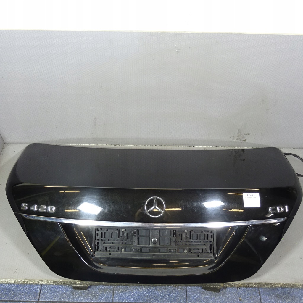 фото №1, Mercedes s w221 задня кришка багажника c197