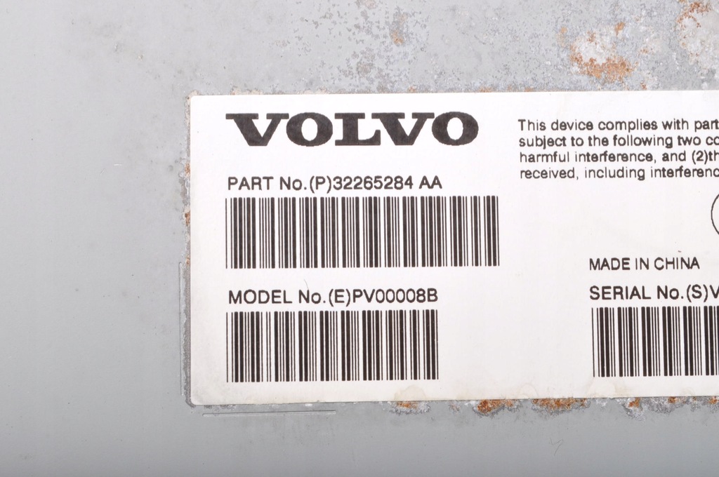 фото №8, Volvo s60 iii v60 ii xc60 ii xc90 ii усилитель радио 32265284aa