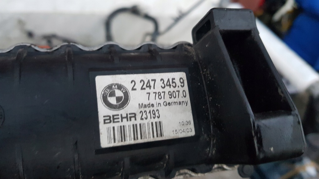 фото №12, Bmw e39 радіатор wody 2247344 3.0d