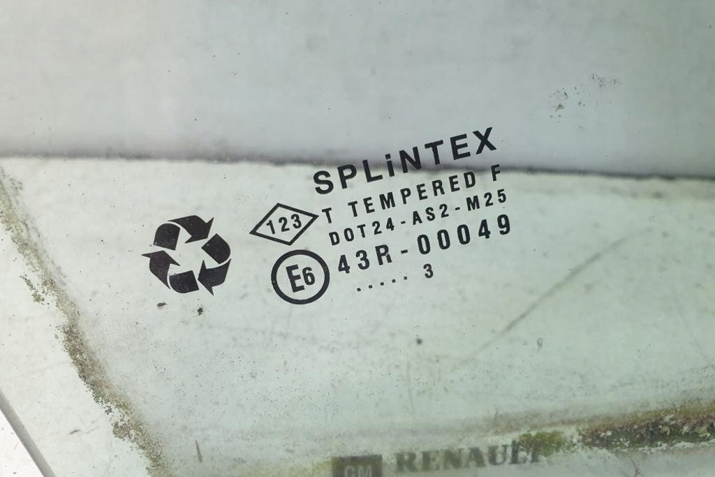 фото №1, Стекло треугольник правых дверь renault trafic ii minibus / passenger jl