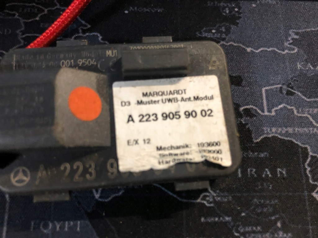 фото №10, Mercedes w223 модуль ultra широкий band 2239059002