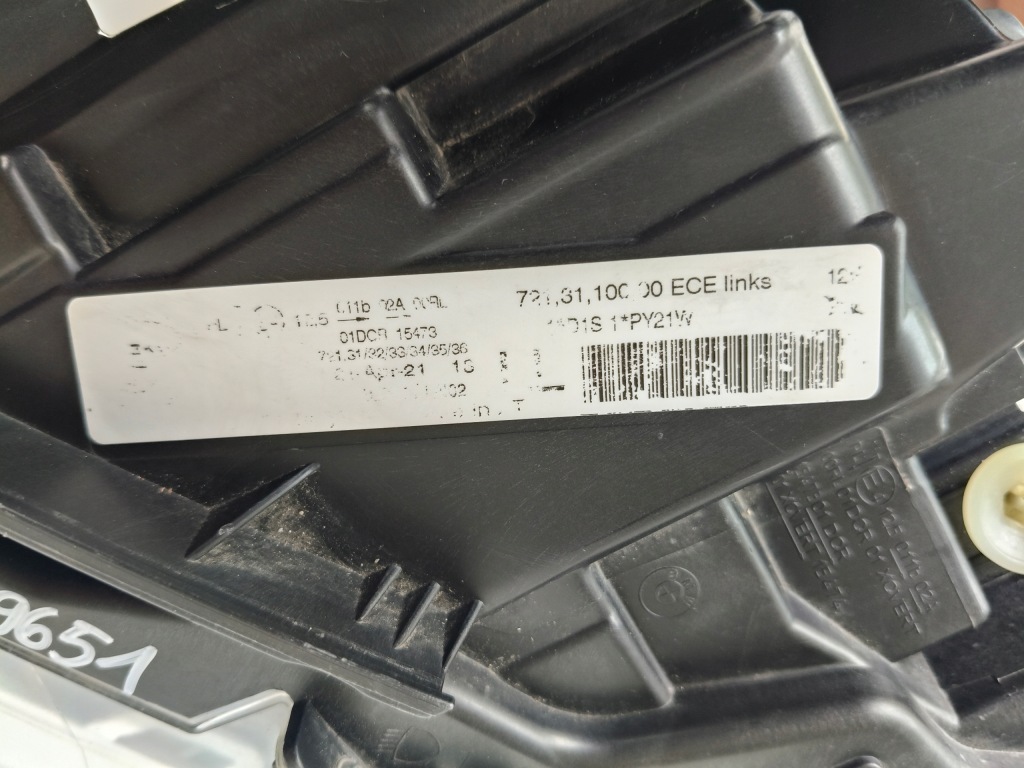 фото №11, Лампа левая фара bmw 3 f30 f31 12-15 ксенон led некорректируемый