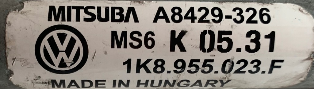 фото №6, Механізм двірник моторчик vw scirocco