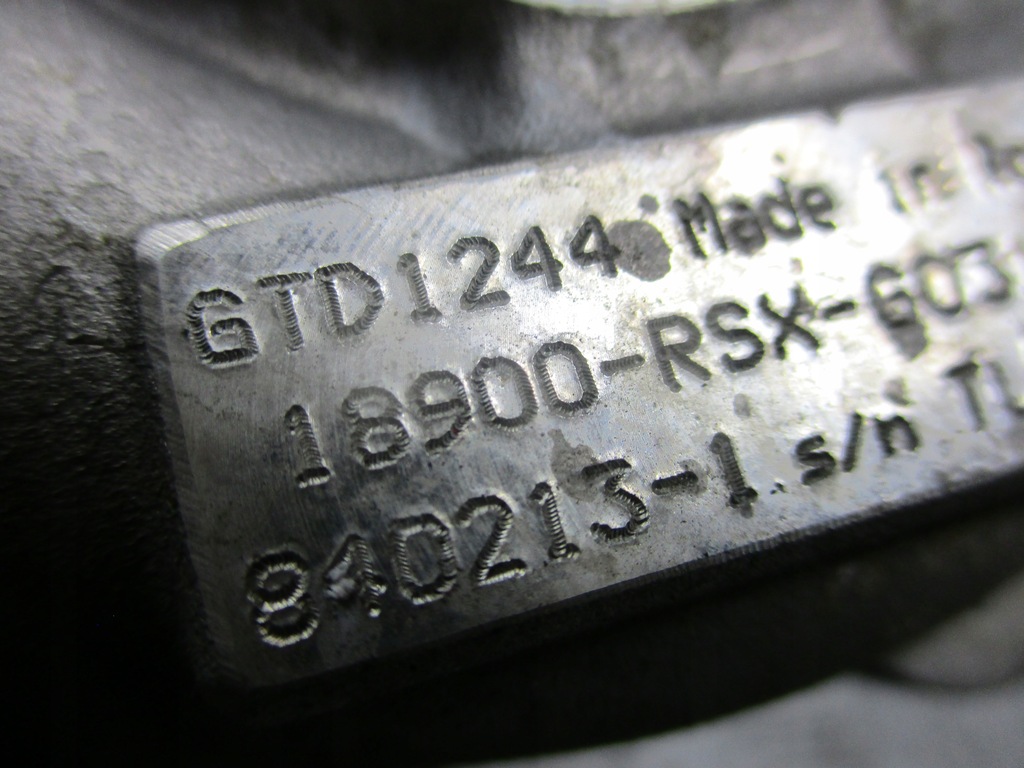 фото №7, Turbo турбонагнітач турбіна 18900-rsx-g031-m2 honda hrv 16-