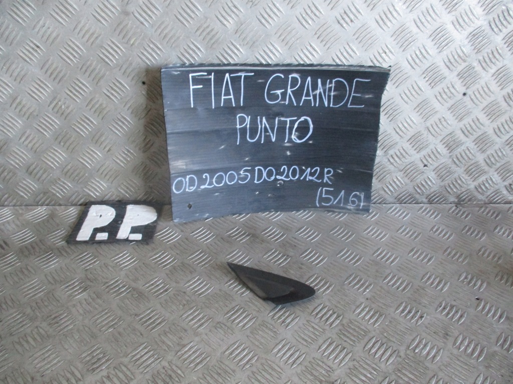 фото №1, Заглушка крила правий перед 735438113 fiat grande punto 05-12 r.