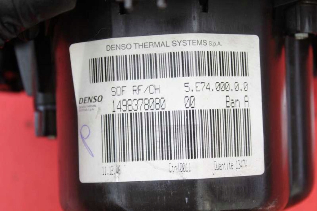 фото №6, Воздуходувка вентилятор обдув eu 1498378080 citroen jumpy 2 ii 07-16