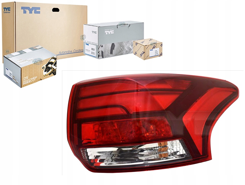 фото №1, Лампа задняя l mitsubishi outlander iii 08.12-01.15 tyc