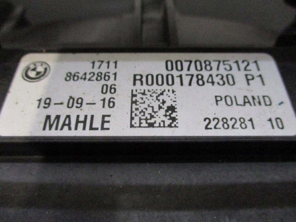 фото №5, Радіатор pas передній bmw 7 g11 g12 4,0i 326km