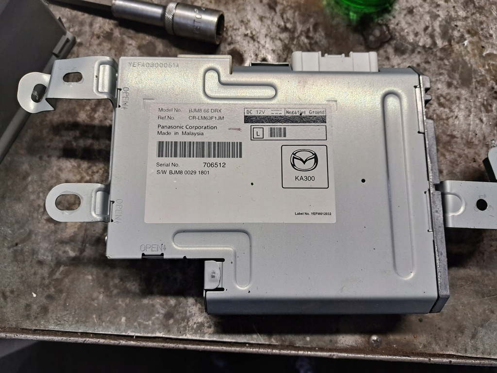 фото №1, Mazda 3 bm 13-17 модуль радио