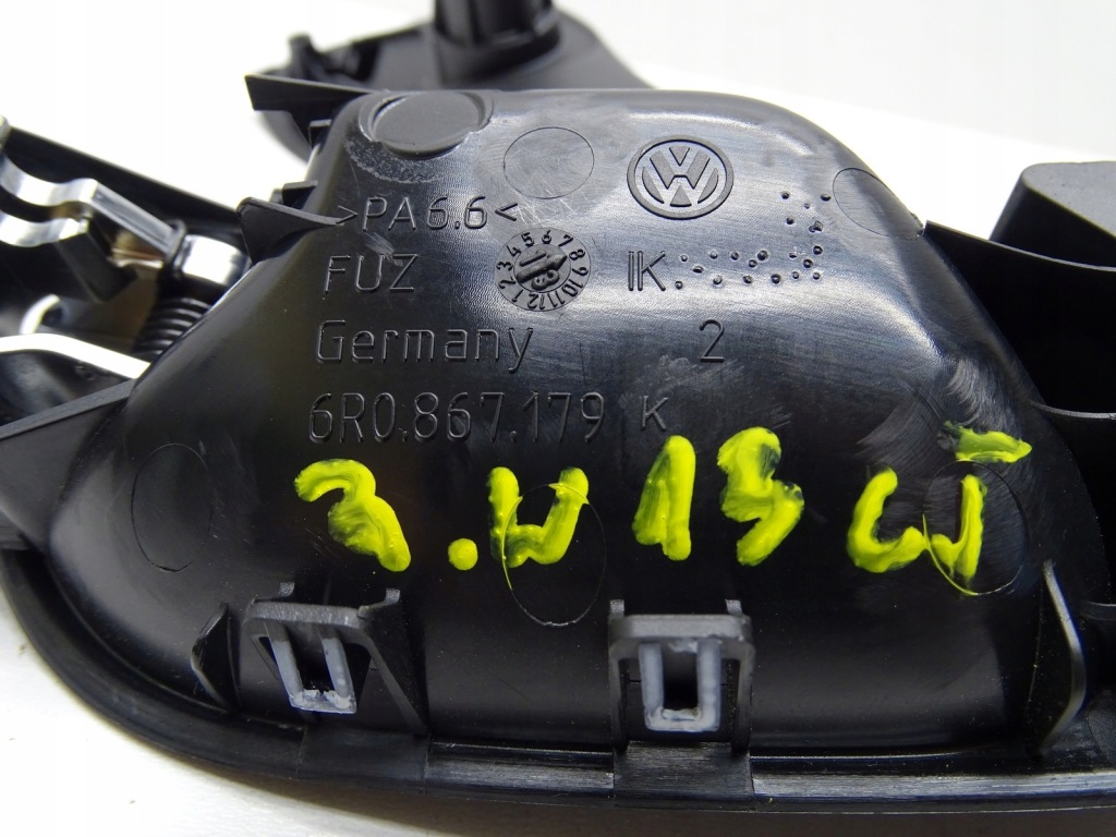 фото №8, Ручка внутрішня двері лівий задня задня vw polo v 6r 6r0867179k
