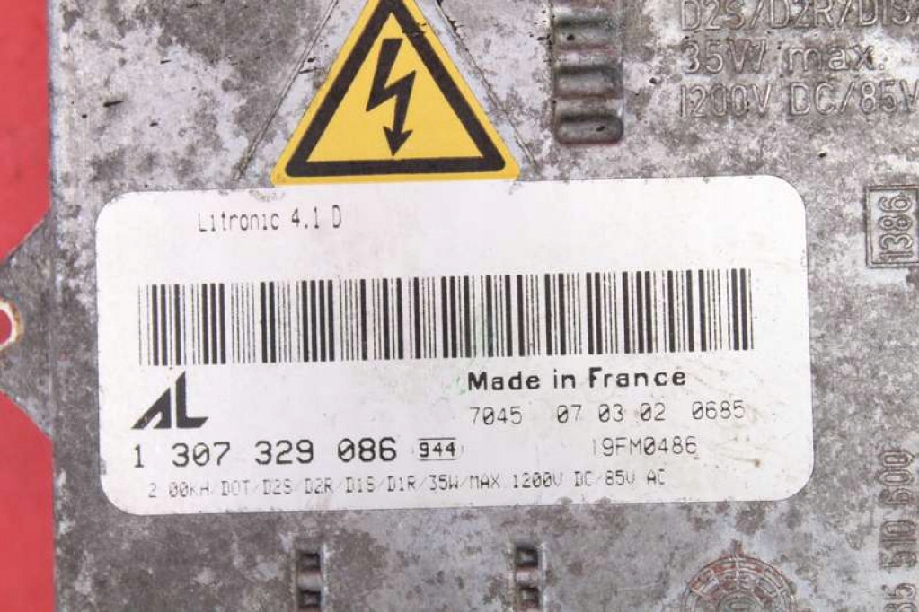 фото №8, Преобразователь ксенон ксенон правая 1307329086 mazda 6 1 i gg 02-05