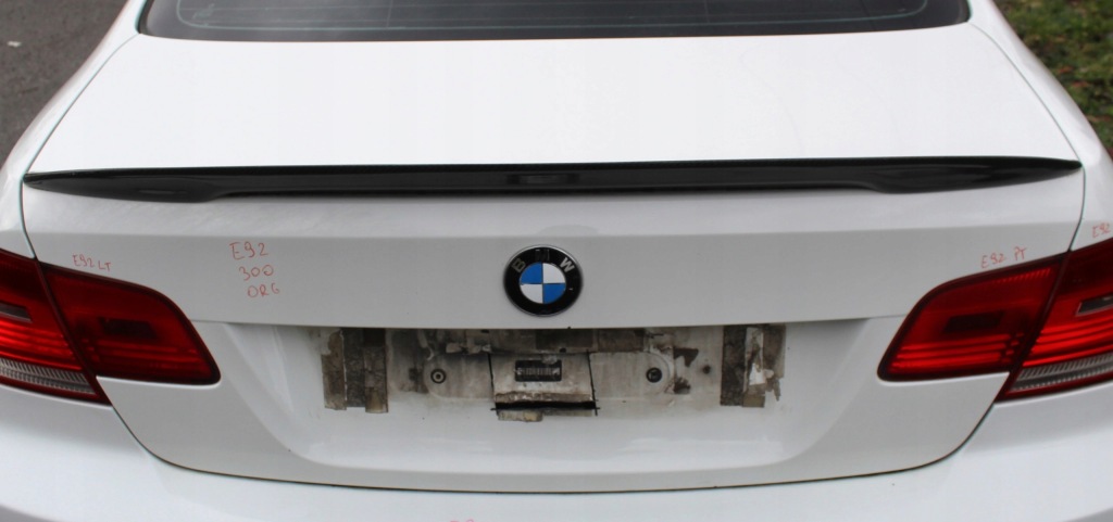 Купити Кришка багажника задній багажника bmw e92 оригінал  300 alpinweiss