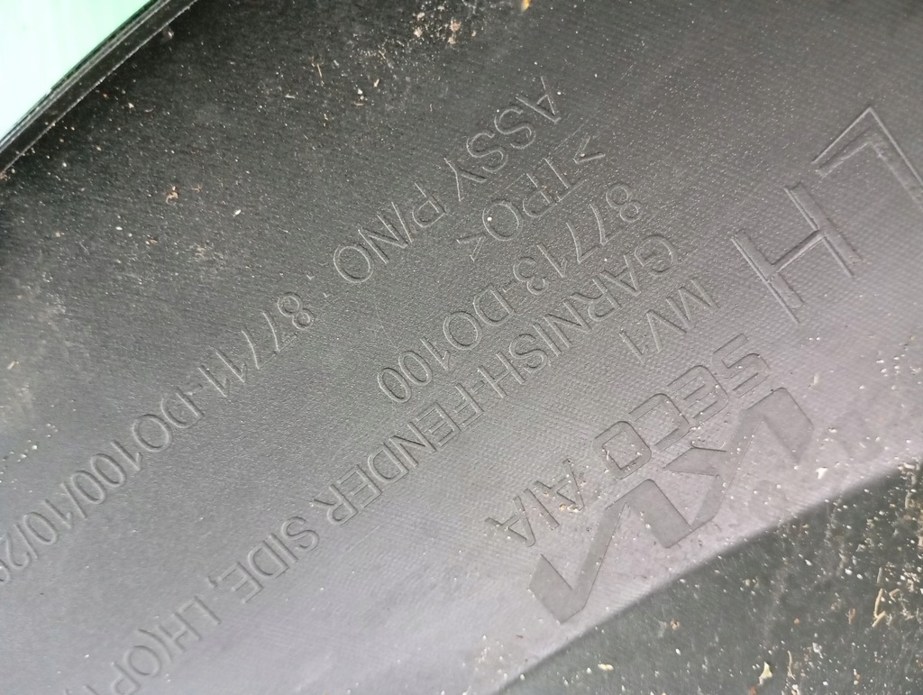 фото №10, Молдинг крила лівий перед kia ev9 pdc 87713-do100 eu org