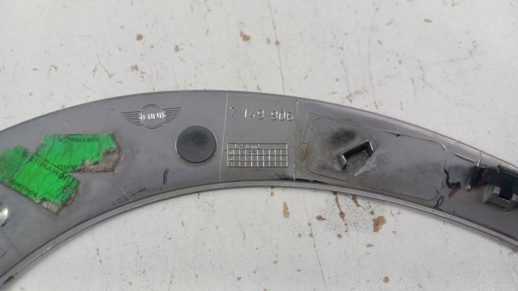 фото №5, Mini r56 r55 r57 рамка панель фары фара правая